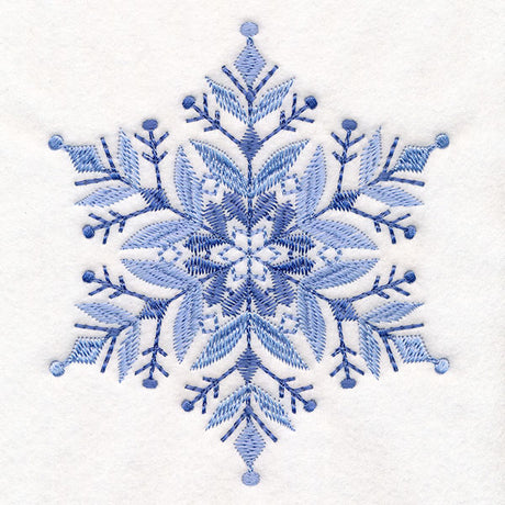 Textured & Delicate Snowflake 3