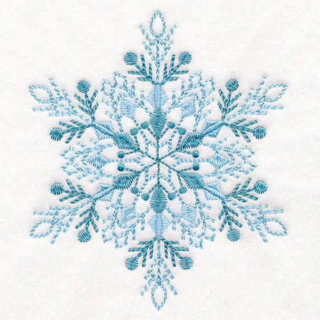 Textured & Delicate Snowflake 5