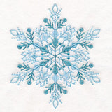 Textured & Delicate Snowflake 5