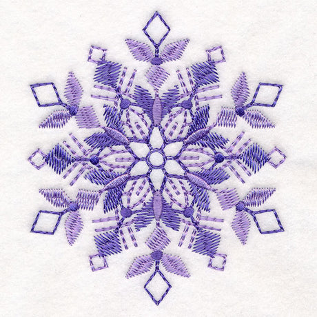 Textured & Delicate Snowflake 6
