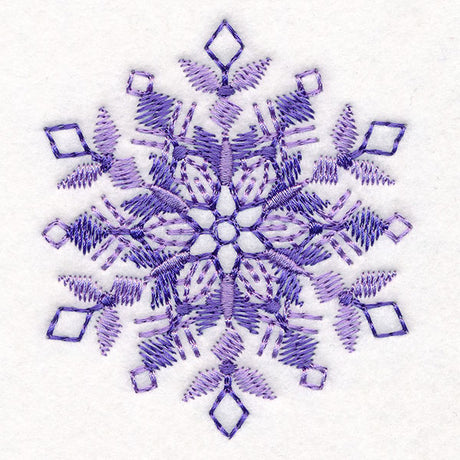 Textured & Delicate Snowflake 6