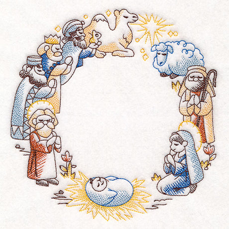 Nativity Wreath