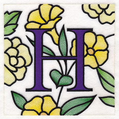 Spring into Home Flower Squares - H