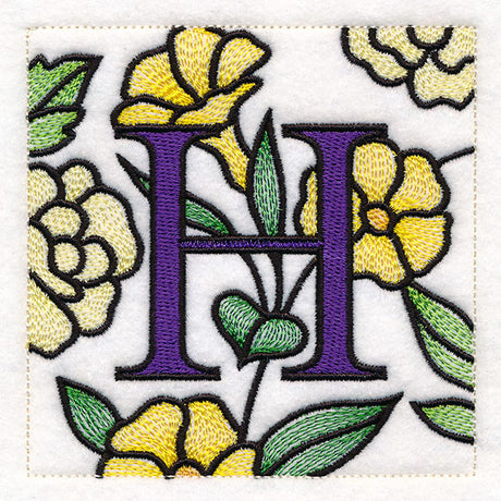 Spring into Home Flower Squares - H