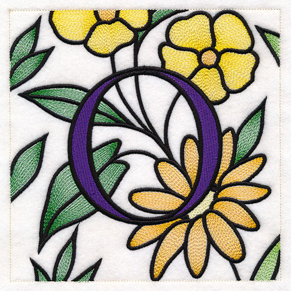 Spring into Home Flower Squares - O