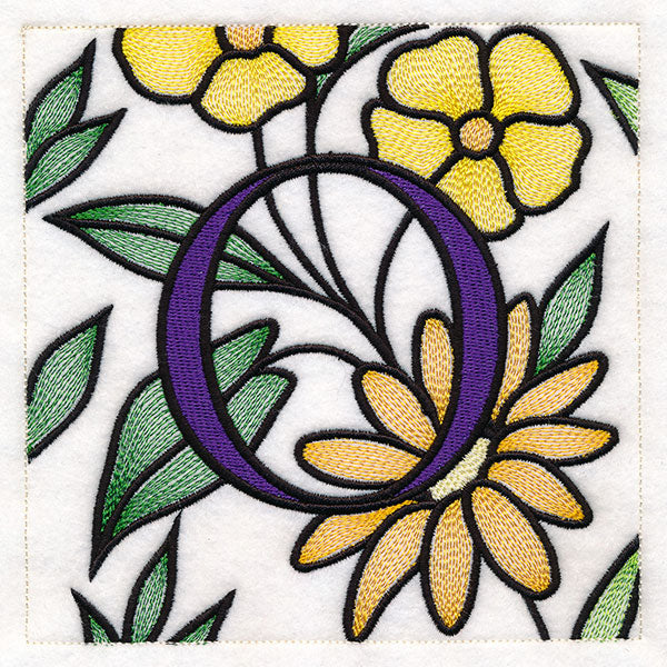 Spring into Home Flower Squares - O