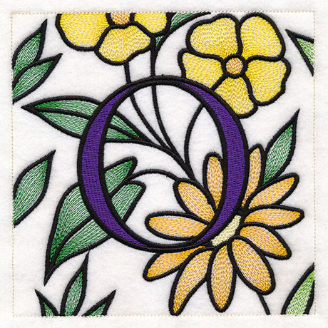 Spring into Home Flower Squares - O