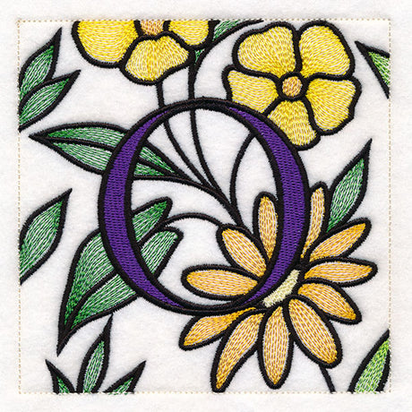 Spring into Home Flower Squares - O