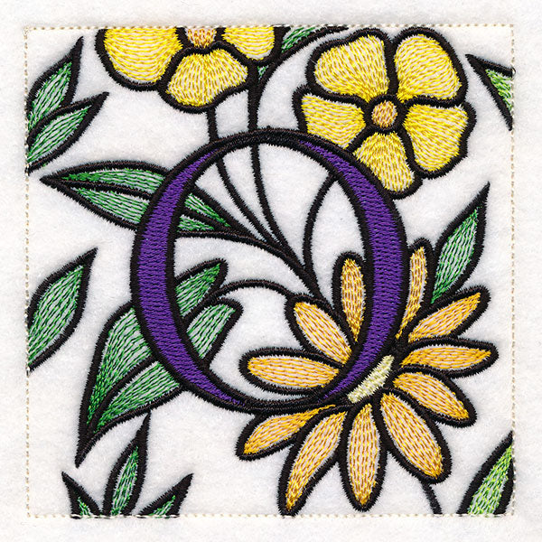 Spring into Home Flower Squares - O