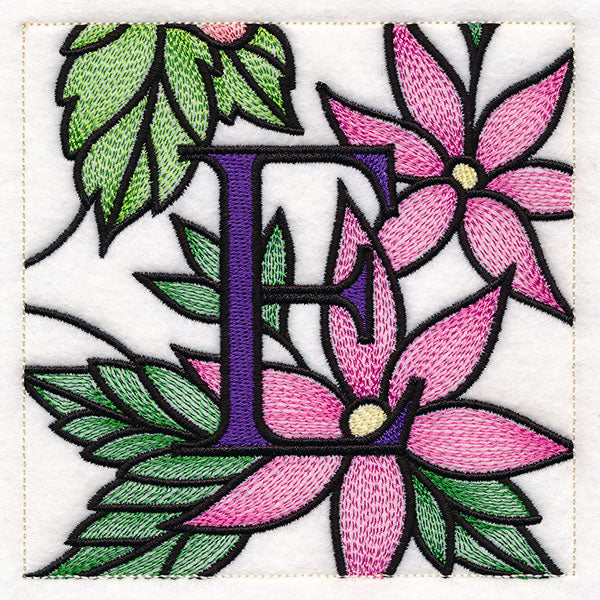 Spring into Home Flower Squares - E