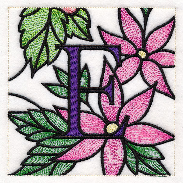 Spring into Home Flower Squares - E