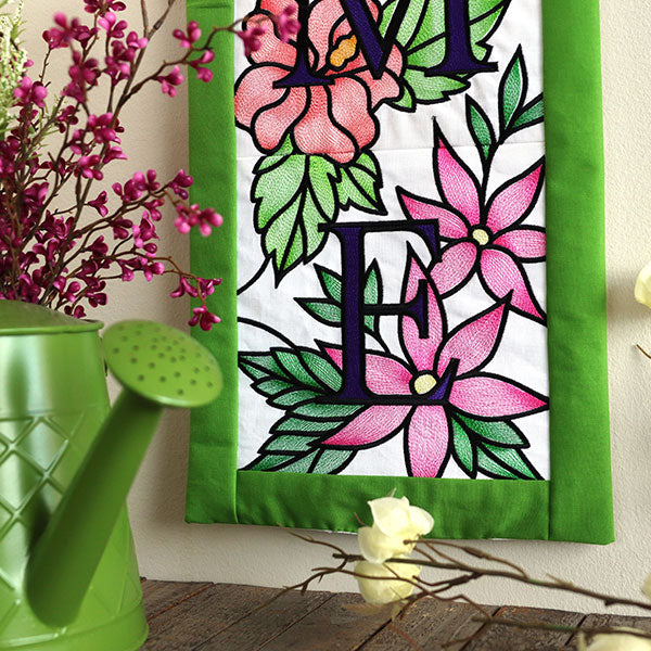 Spring into Home Flower Squares - E