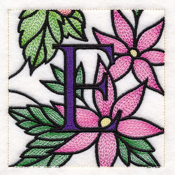 Spring into Home Flower Squares - E