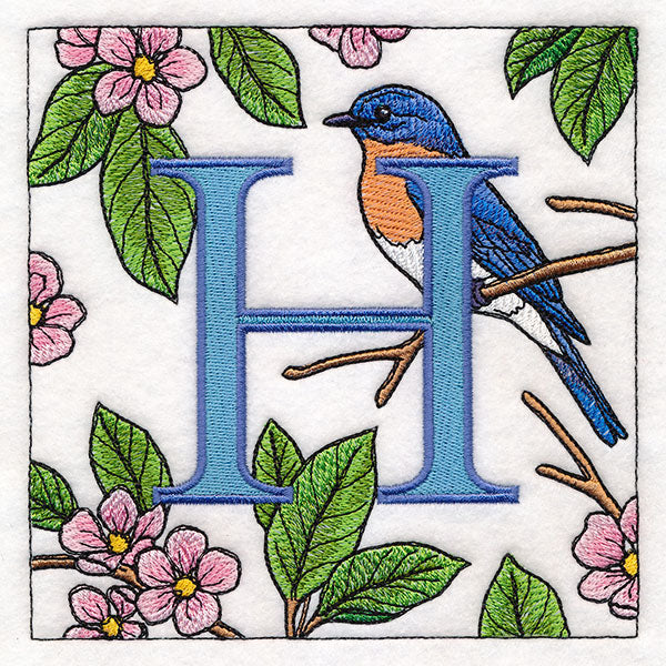 Spring Into Home Bird Squares - H