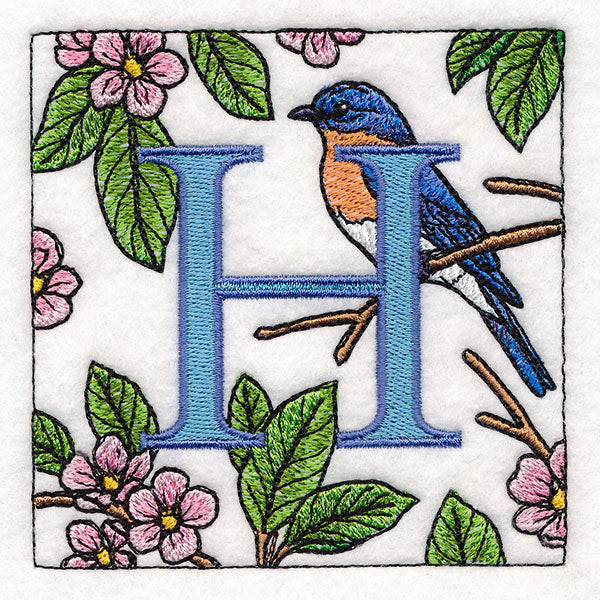 Spring Into Home Bird Squares - H