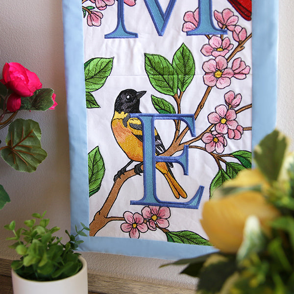 Spring Into Home Bird Squares - E