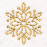 Elegance in Winter Snowflake 1