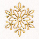 Elegance in Winter Snowflake 1