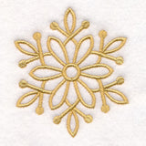 Elegance in Winter Snowflake 1