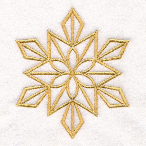 Elegance in Winter Snowflake 2