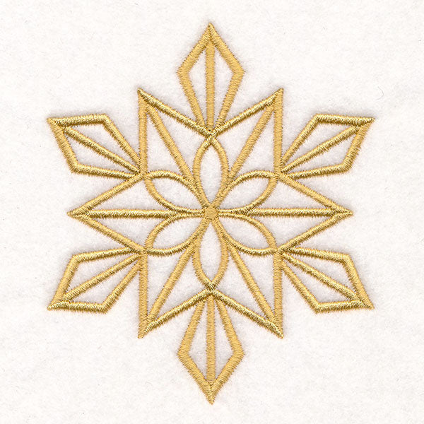 Elegance in Winter Snowflake 2