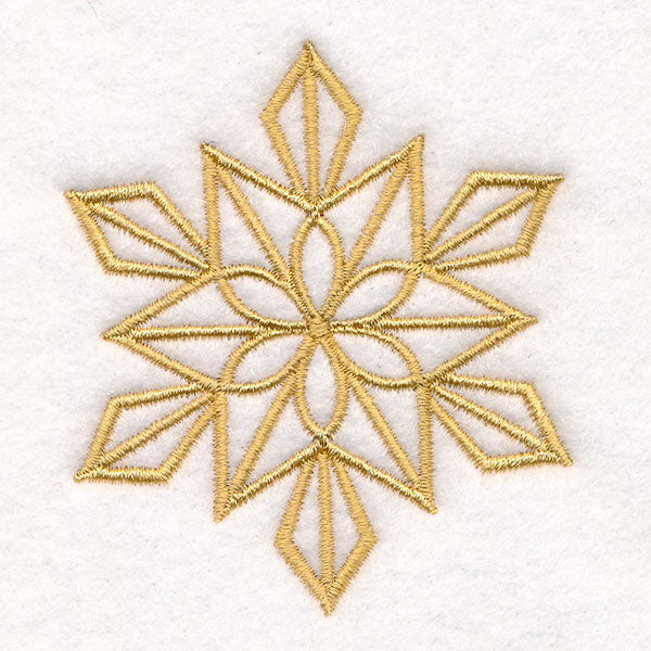 Elegance in Winter Snowflake 2