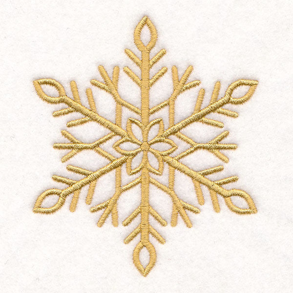 Elegance in Winter Snowflake 3