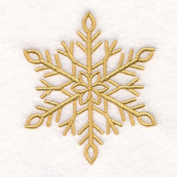 Elegance in Winter Snowflake 3
