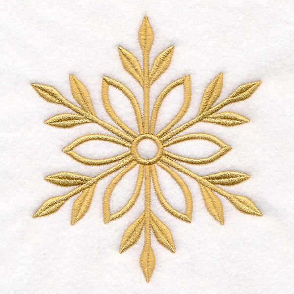 Elegance in Winter Snowflake 4