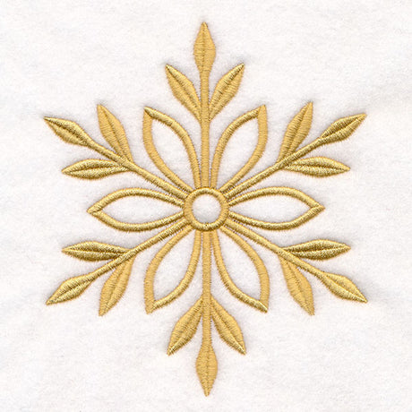 Elegance in Winter Snowflake 4
