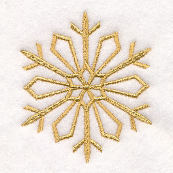 Elegance in Winter Snowflake 5