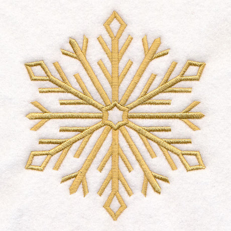 Elegance in Winter Snowflake 6