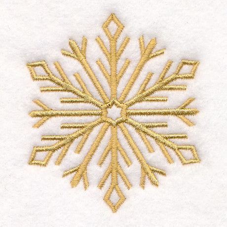 Elegance in Winter Snowflake 6