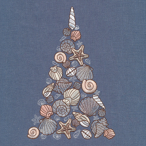 Seaside Shells Christmas Tree