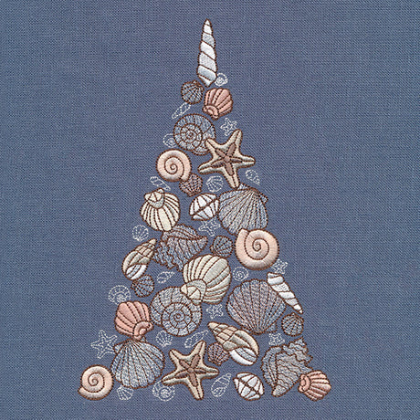 Seaside Shells Christmas Tree
