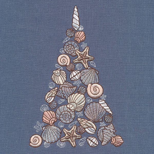 Seaside Shells Christmas Tree
