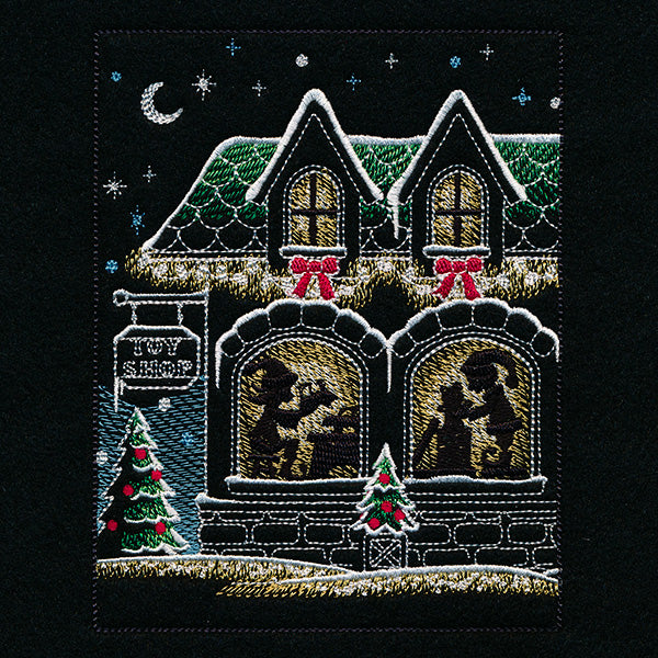 Santa's Workshop Panel Scene 1