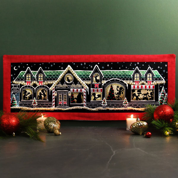 Santa's Workshop Panel Scene 2