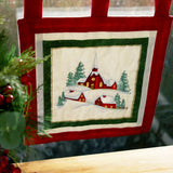 Snowy Church Landscape