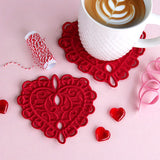 Delicate Filigree Heart (Lace)