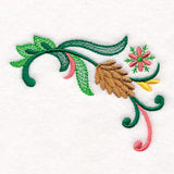 Jacobean Pine Cone Accent