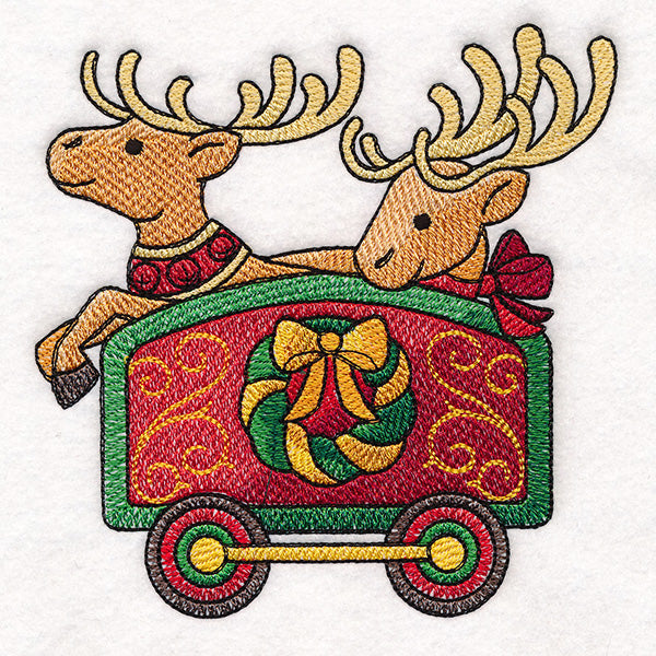 Storybook Christmas Train - Reindeer Car