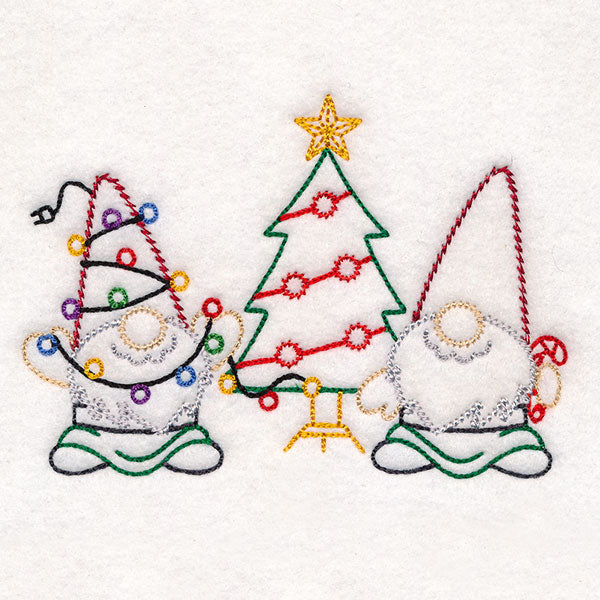 Merry Toilet Paper - Christmas Tree Gnomes
