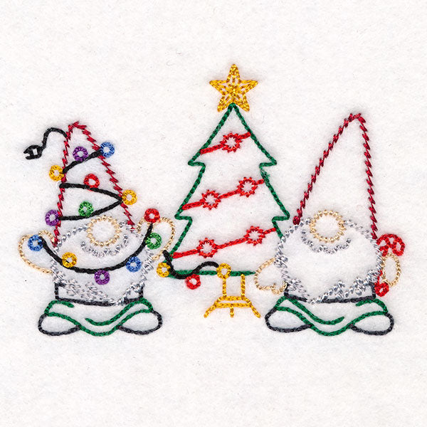 Merry Toilet Paper - Christmas Tree Gnomes