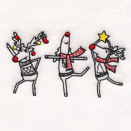 Merry Toilet Paper - Dance Party Reindeer