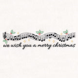 Christmas Music Borders - We Wish You Merry Christmas