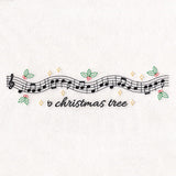 Christmas Music Borders - O Christmas Tree