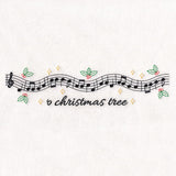 Christmas Music Borders - O Christmas Tree