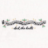 Christmas Music Borders - Deck the Halls