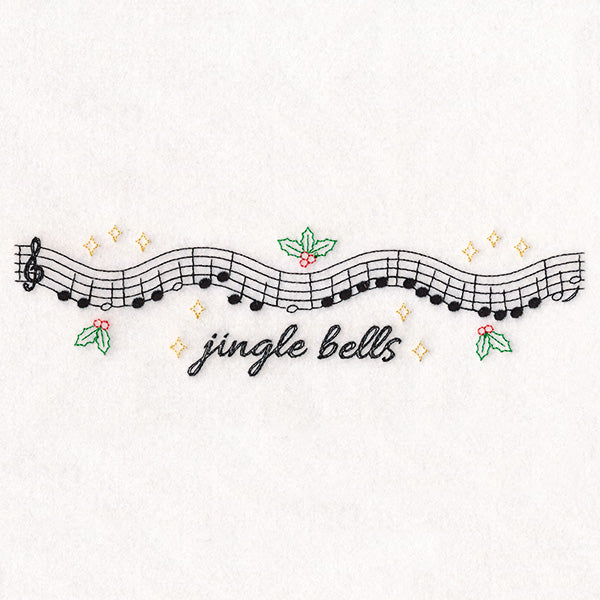 Christmas Music Borders - Jingle Bells